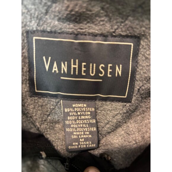 Van Heusen Womens Quilted Jacket Size M Black - Picture 7 of 14